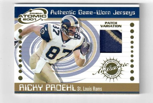 Ricky proehl patch 2001 - patch,